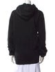 Amiri Black Pullover Hoodie Graphic Print Sweatshirt