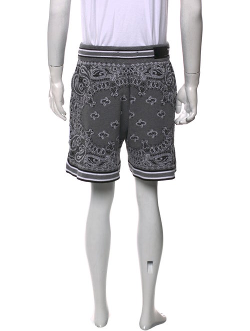 Amiri Paisley Print Jogger Shorts