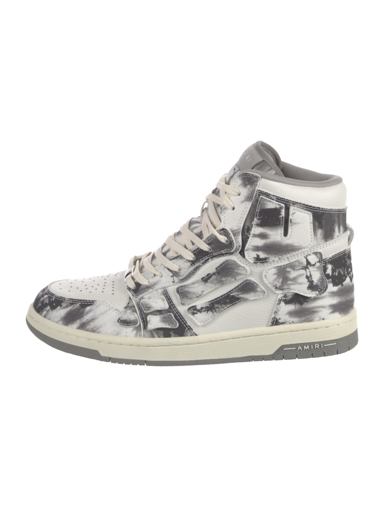 Amiri Leather Printed Sneakers w/ Tags