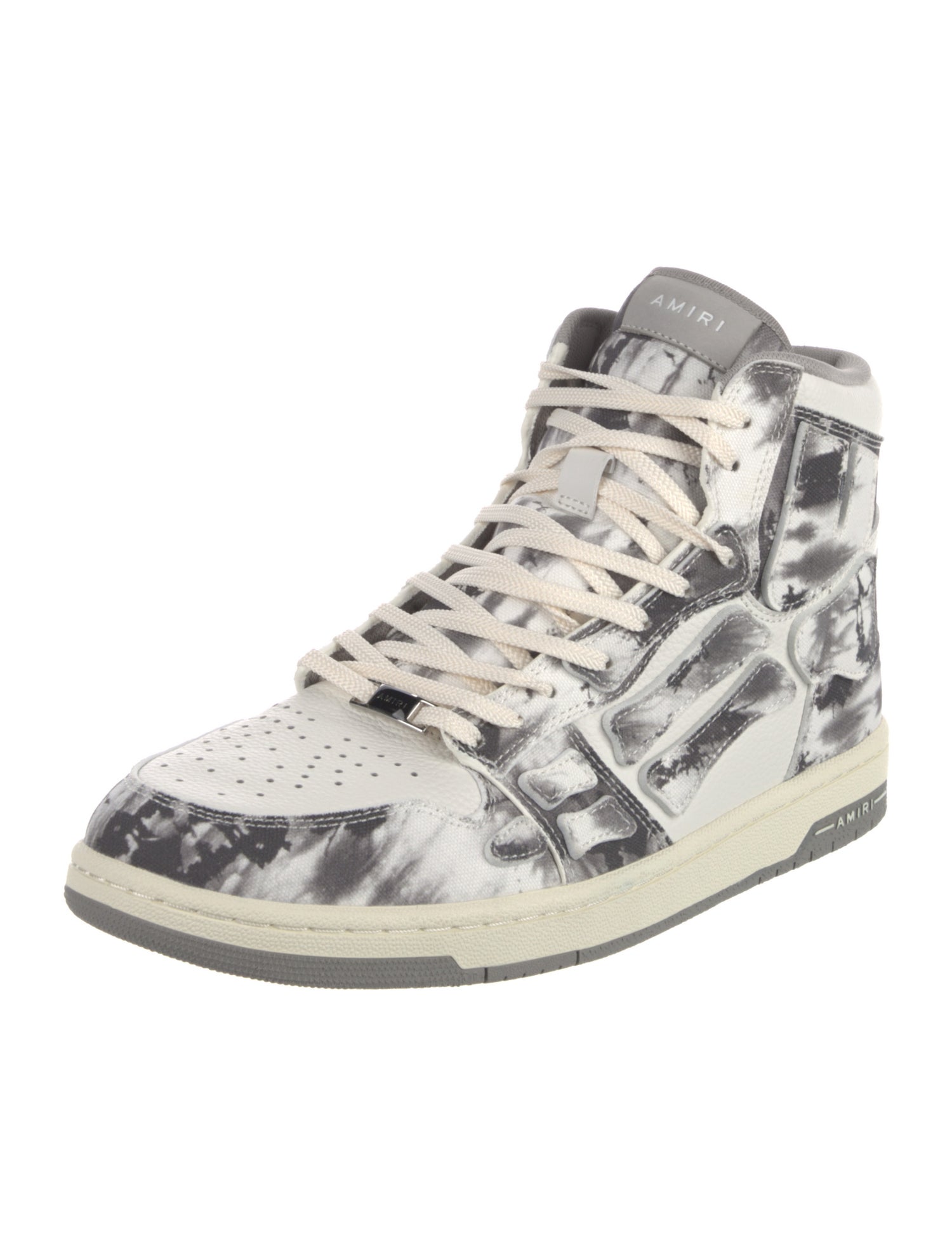 Amiri Leather Printed Sneakers w/ Tags