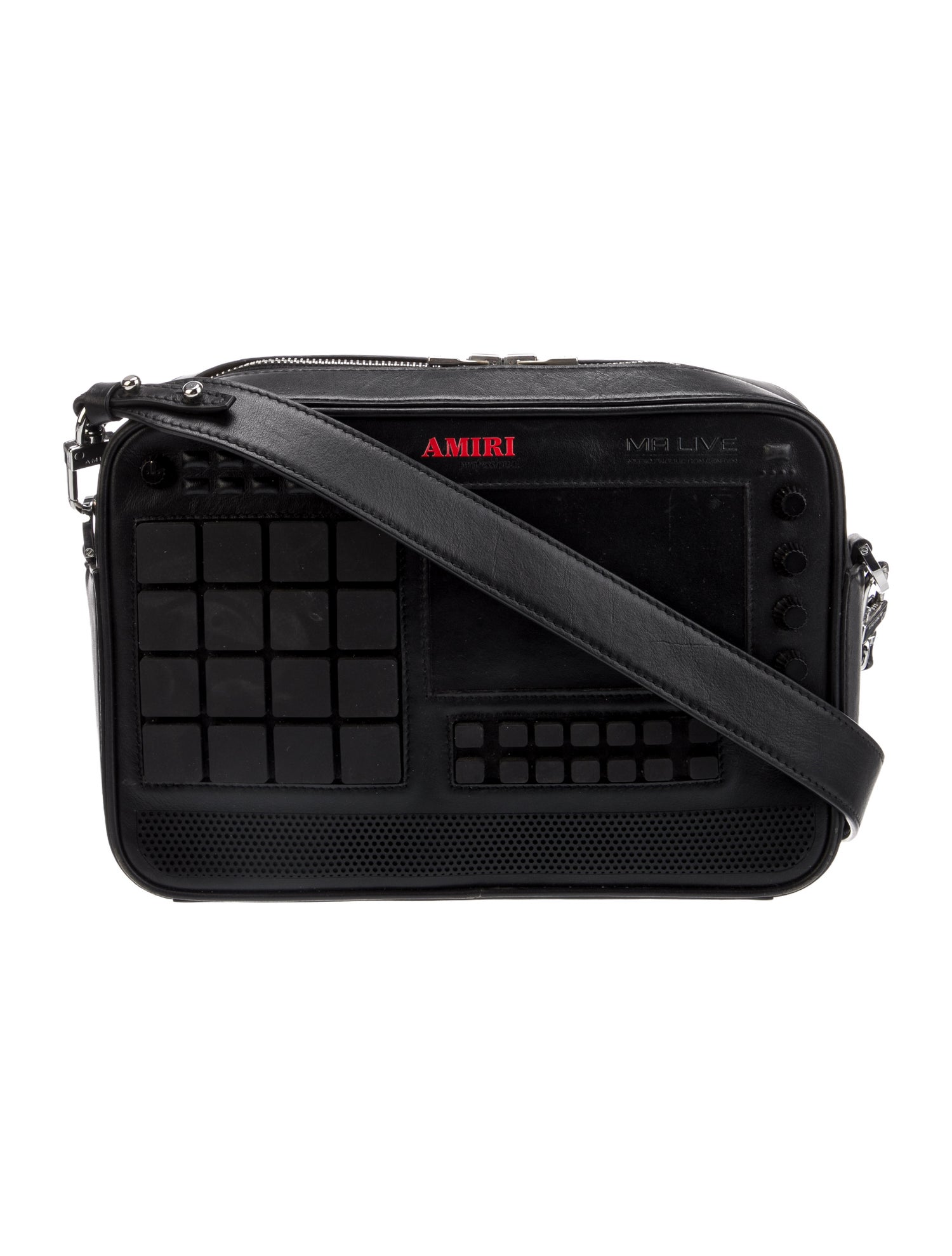 Amiri Leather Crossbody Bag