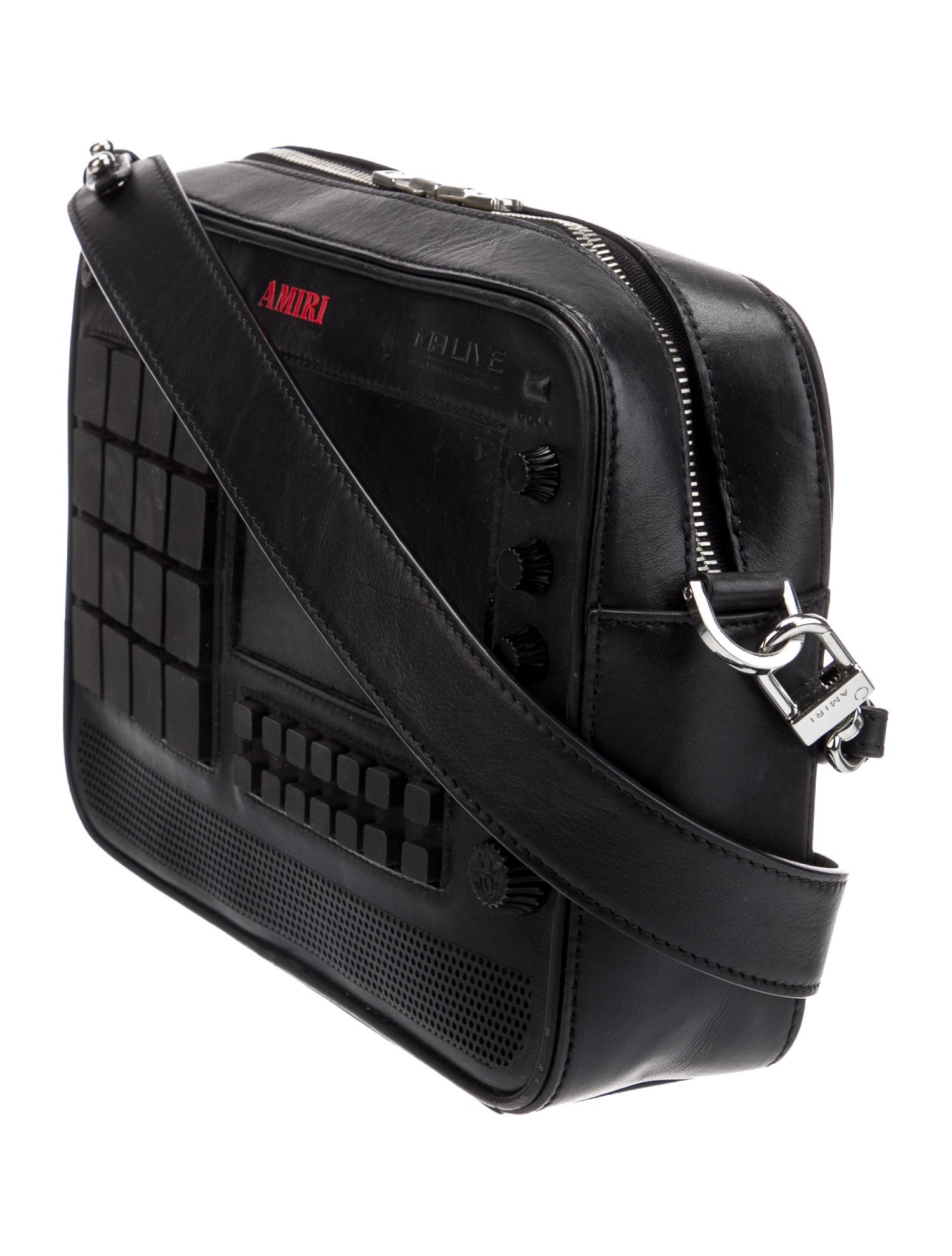 Amiri Leather Crossbody Bag