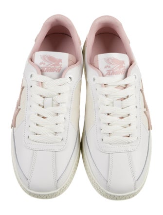 Amiri Leather Graphic Print Sneakers