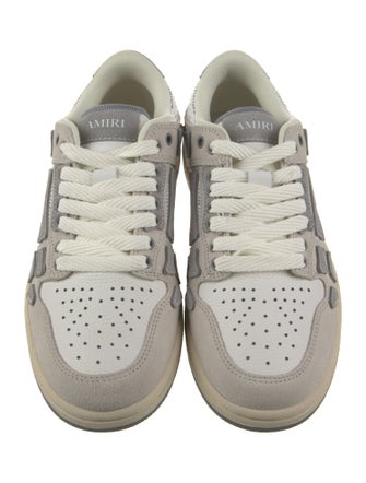 Amiri Leather Printed Sneakers