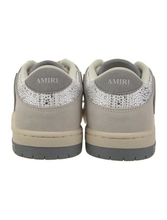 Amiri Leather Printed Sneakers