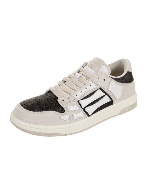 Amiri Leather Printed Sneakers