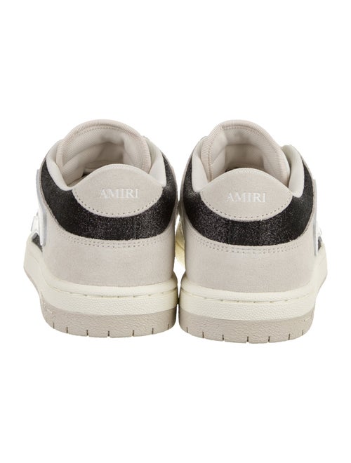 Amiri Leather Printed Sneakers