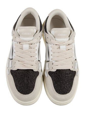 Amiri Leather Printed Sneakers