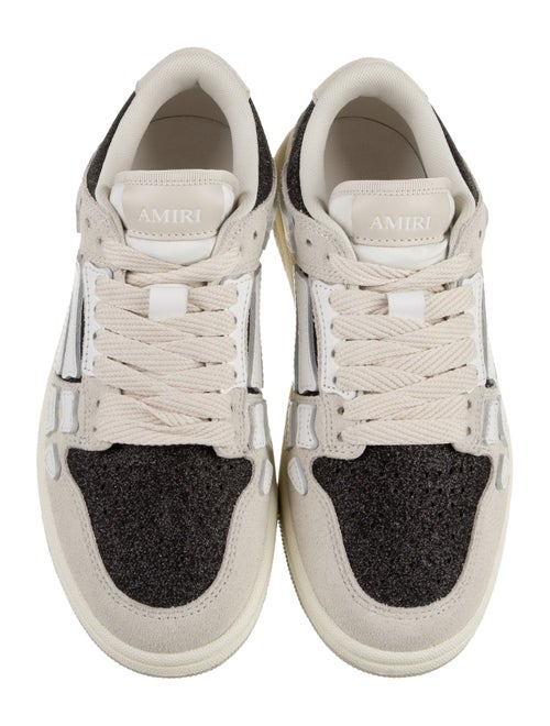 Amiri Leather Printed Sneakers
