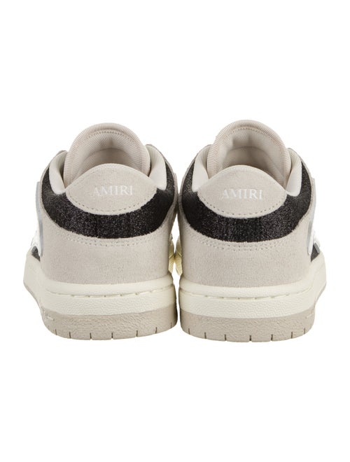 Amiri Leather Printed Sneakers