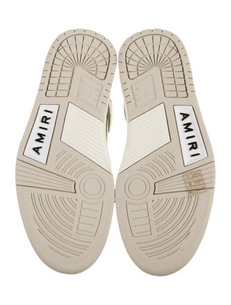 Amiri Leather Printed Sneakers