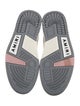Amiri Leather Colorblock Pattern Sneakers