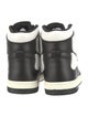 Amiri Leather Colorblock Pattern Sneakers