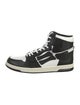 Amiri Leather Colorblock Pattern Sneakers