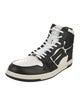 Amiri Leather Colorblock Pattern Sneakers
