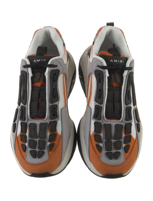 Amiri Mesh Colorblock Pattern Athletic Sneakers