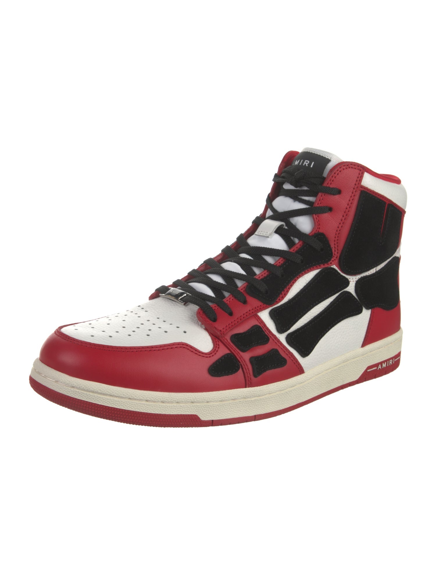 Amiri Leather Patterned Sneakers
