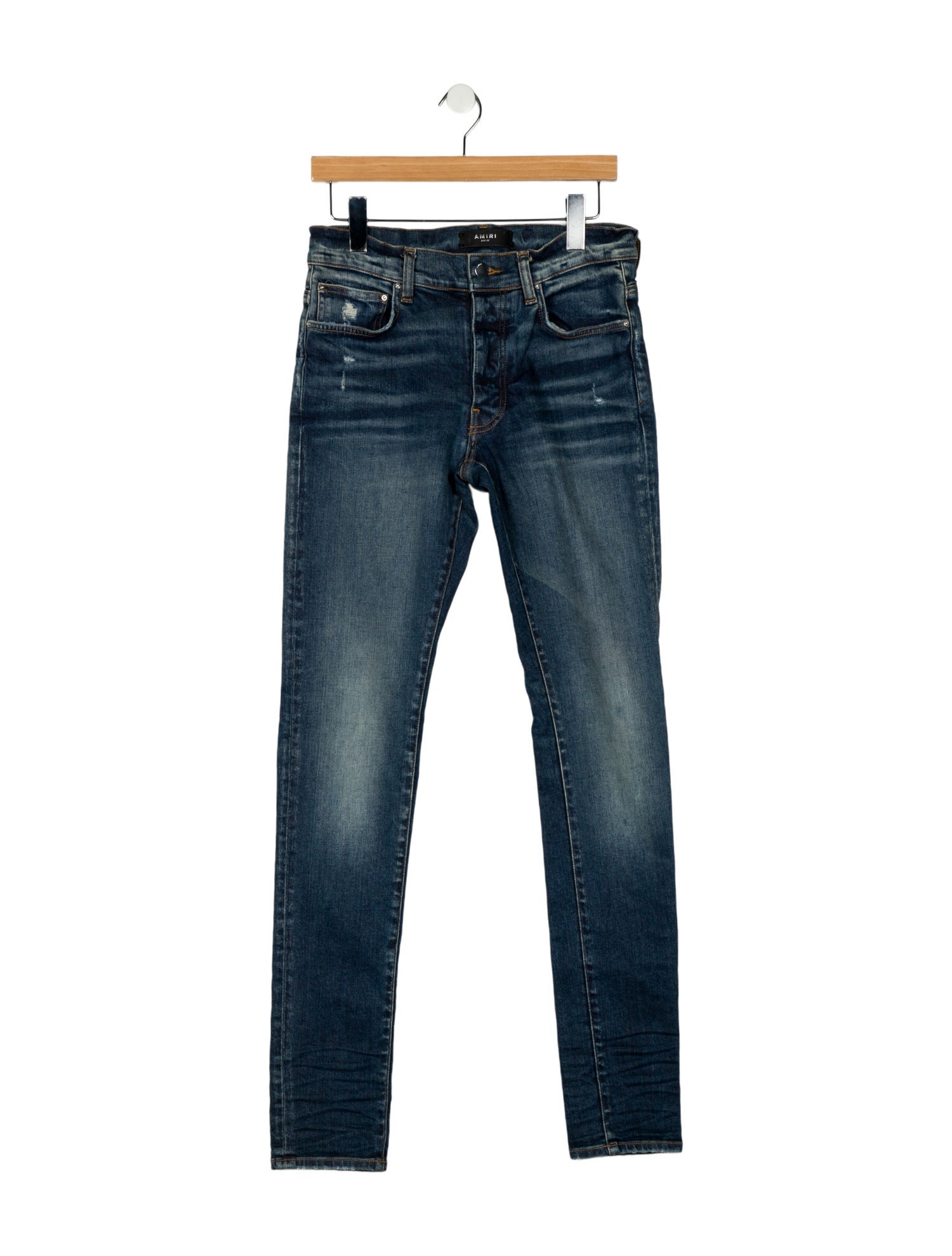 Amiri Low-Rise Skinny Leg Jeans