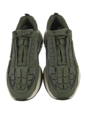 Amiri Suede Printed Sneakers