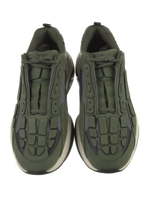 Amiri Suede Printed Sneakers