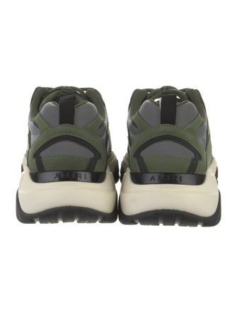 Amiri Suede Printed Sneakers