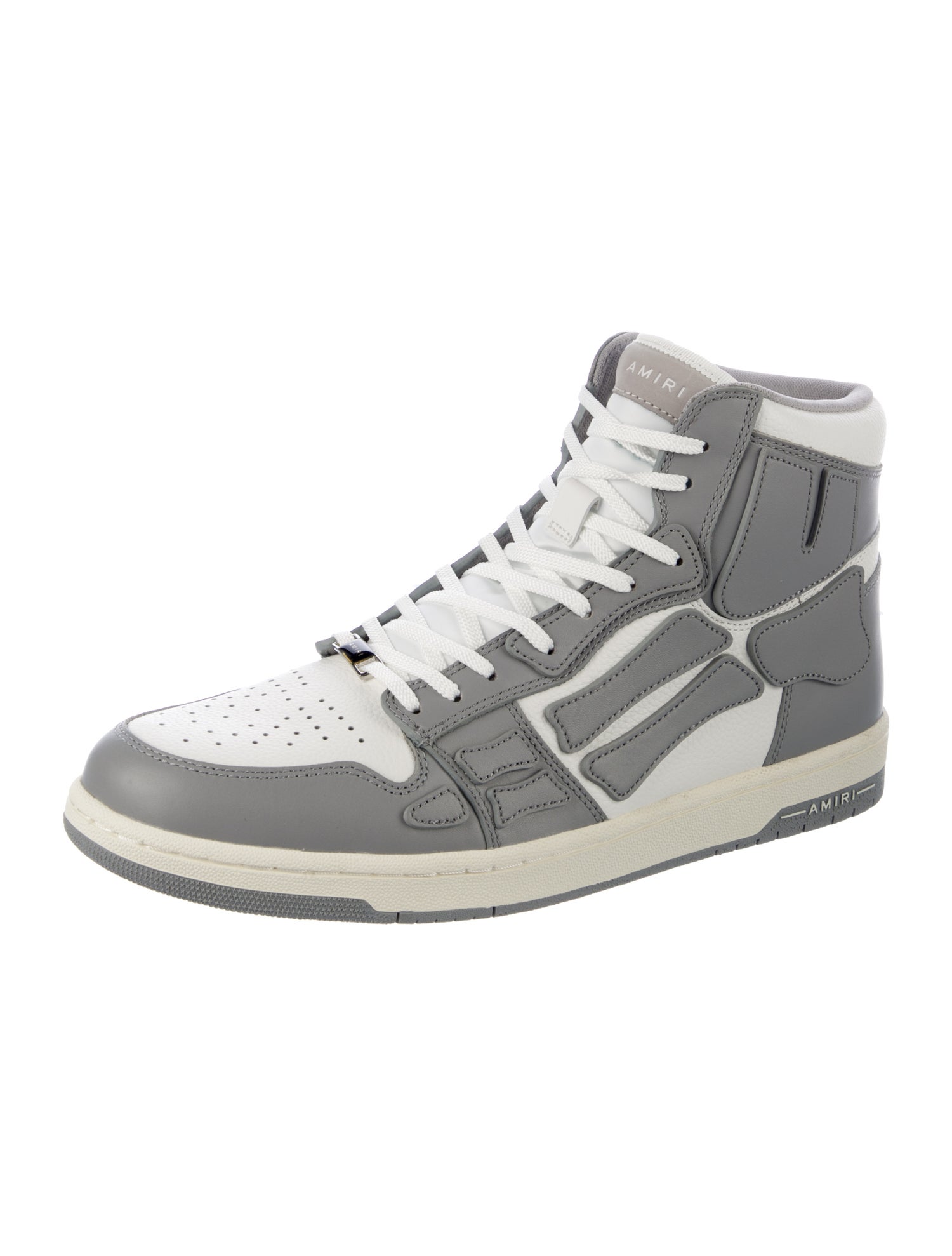 Amiri Leather Printed Sneakers