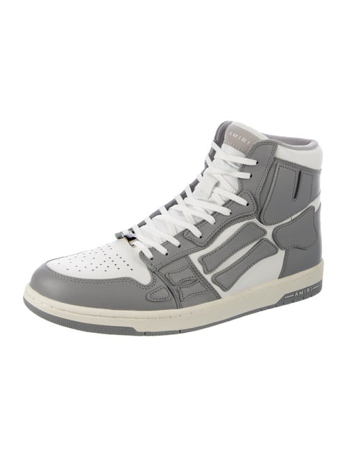 Amiri Leather Printed Sneakers