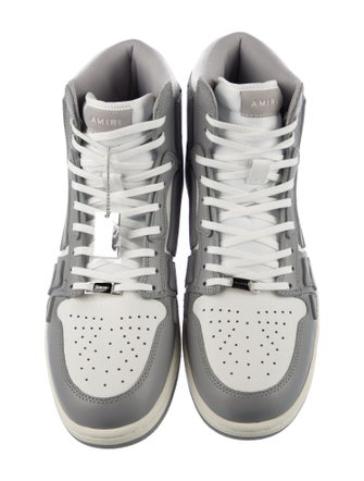 Amiri Leather Printed Sneakers