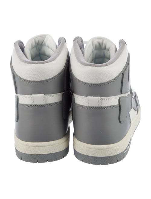 Amiri Leather Printed Sneakers