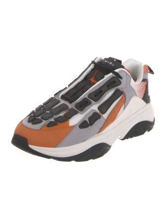 Amiri Leather Printed Chunky Sneakers