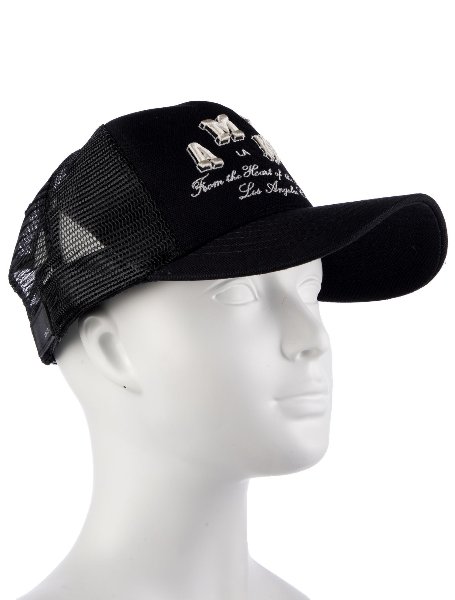 Amiri Embroidered Varsity Trucker Hat w/ Tags