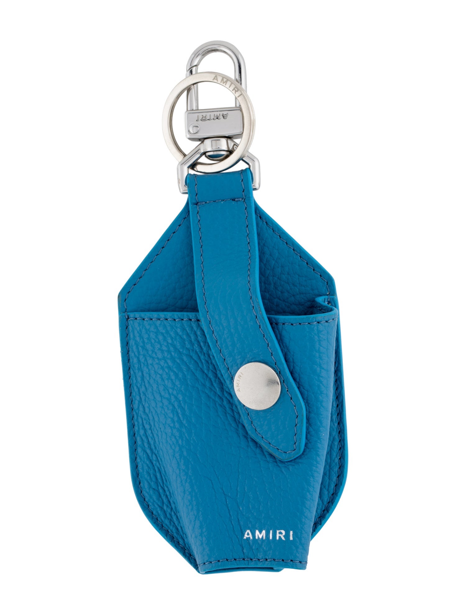 Amiri Leather Pouch Keychain