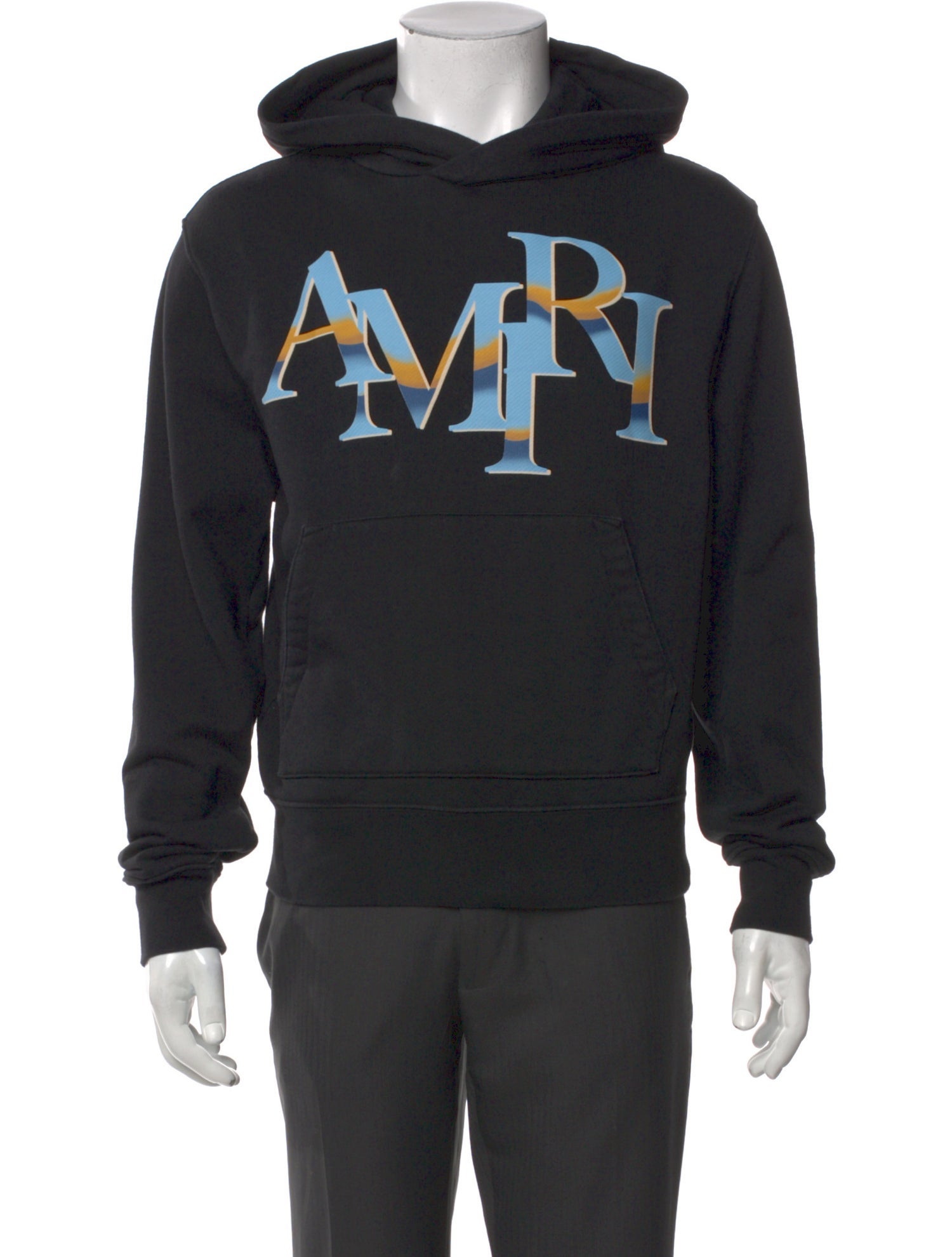 Amiri Graphic Print Crew Neck Hoodie