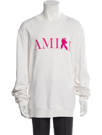 Amiri Graphic Print Crew Neck Sweatshirt