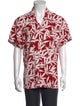 Amiri Printed Short Sleeve Shirt