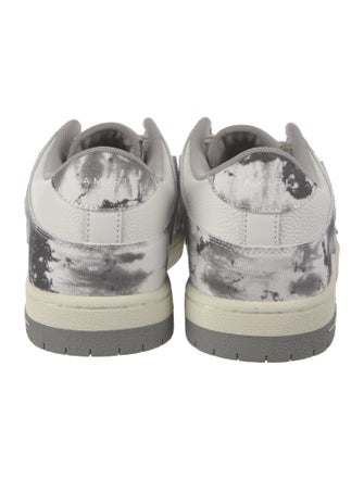 Amiri Leather Printed Sneakers