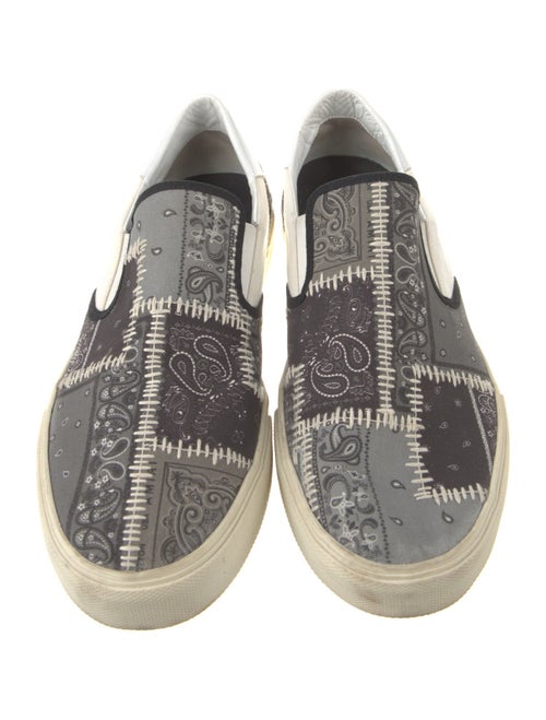 Amiri Canvas Printed Loafers