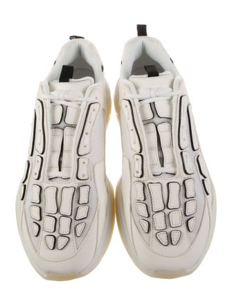 Amiri Printed Leather Trim Embellishment Sneakers