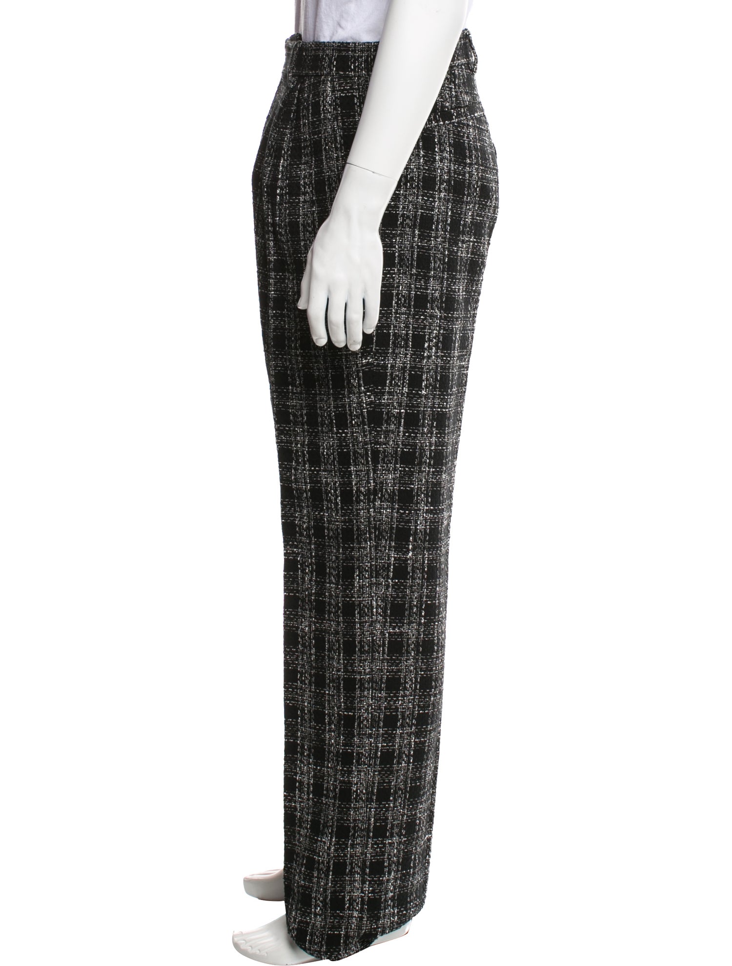 Amiri Plaid Print Pants