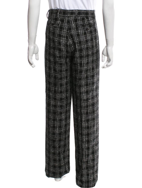 Amiri Plaid Print Pants