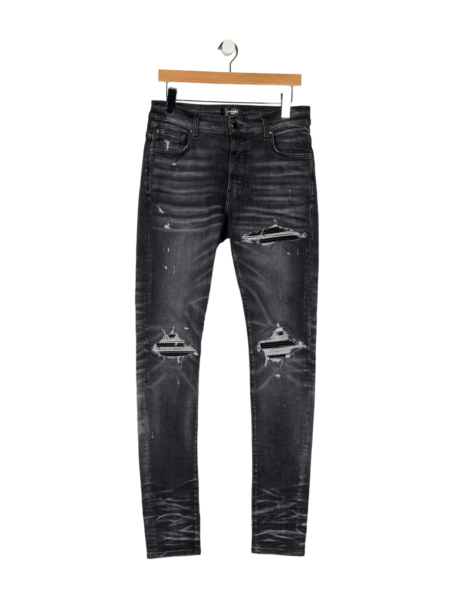 Amiri High-Rise Skinny Leg Jeans