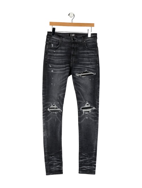 Amiri High-Rise Skinny Leg Jeans