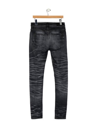 Amiri High-Rise Skinny Leg Jeans
