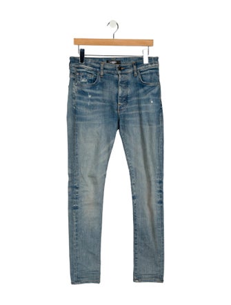 Amiri High-Rise Skinny Leg Jeans