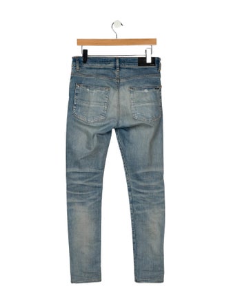 Amiri High-Rise Skinny Leg Jeans