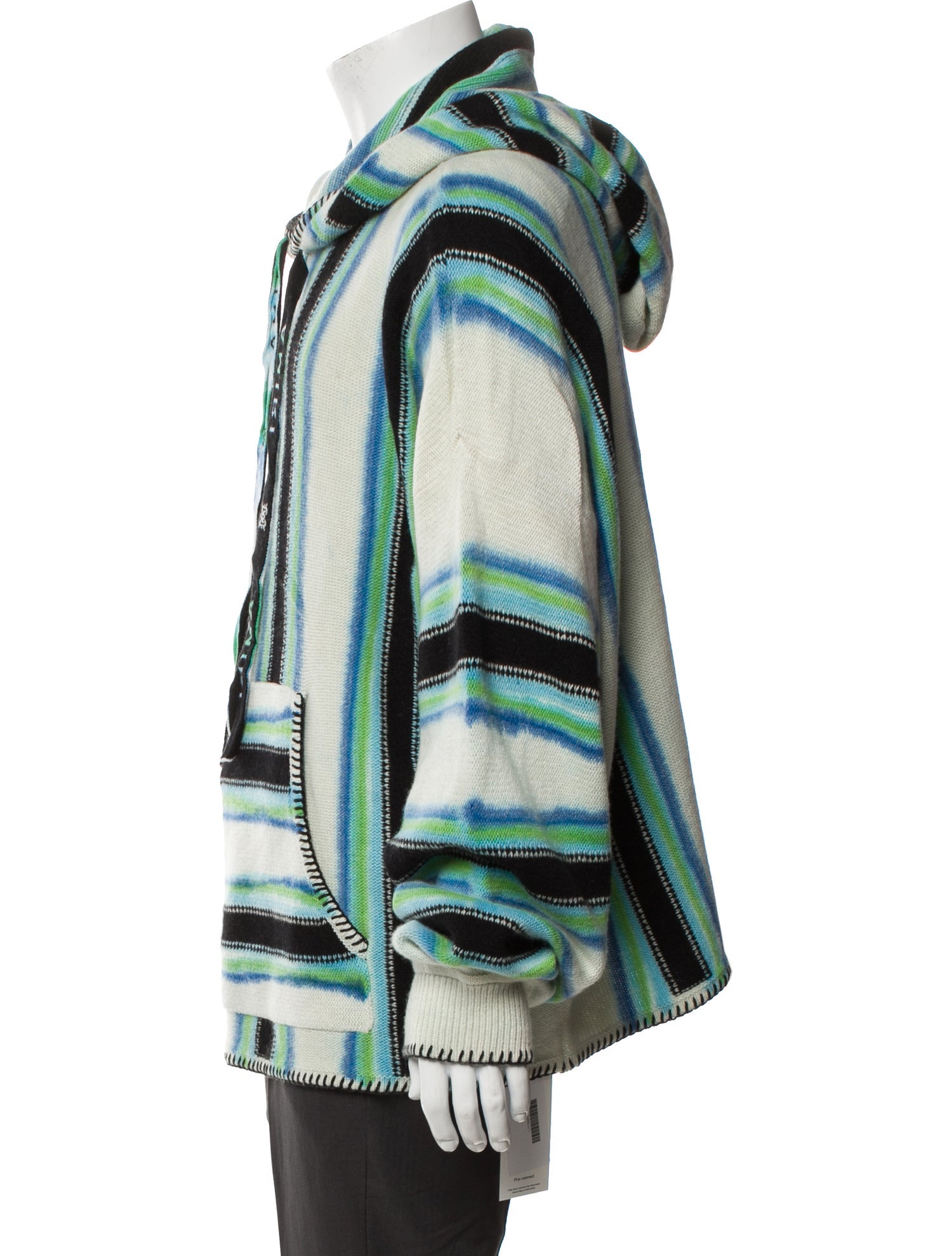 Amiri Cashmere Striped Cardigan