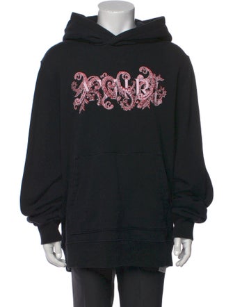 Amiri Graphic Print Crew Neck Hoodie