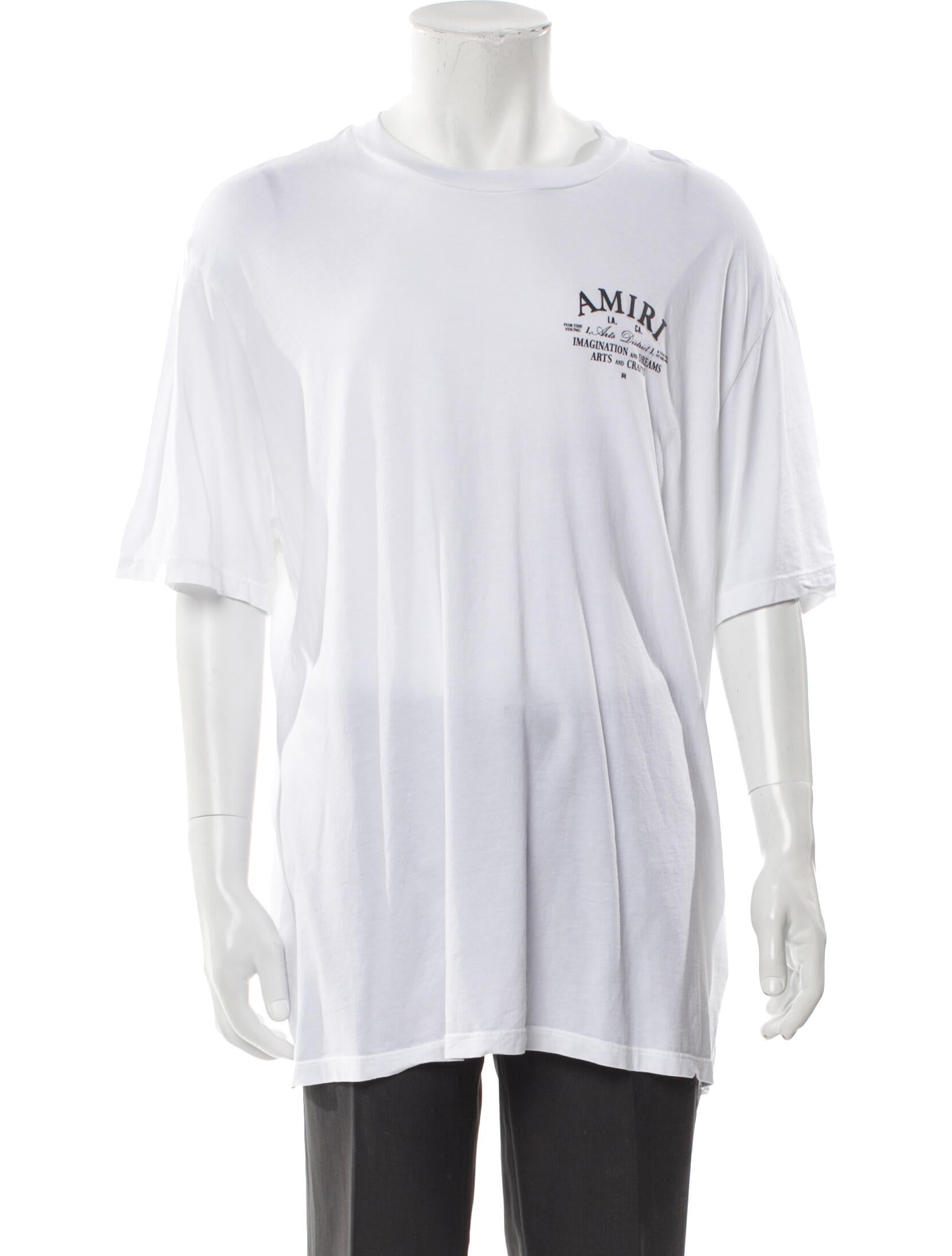 Amiri Graphic Print Crew Neck T-Shirt