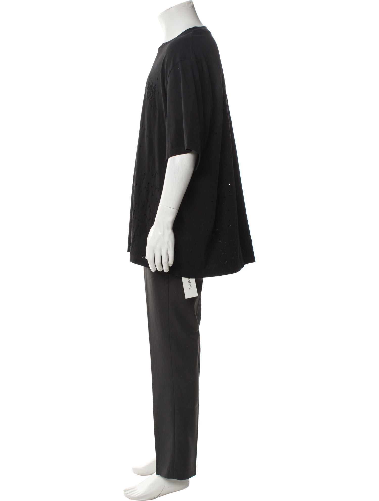 Amiri Graphic Print Crew Neck Henley