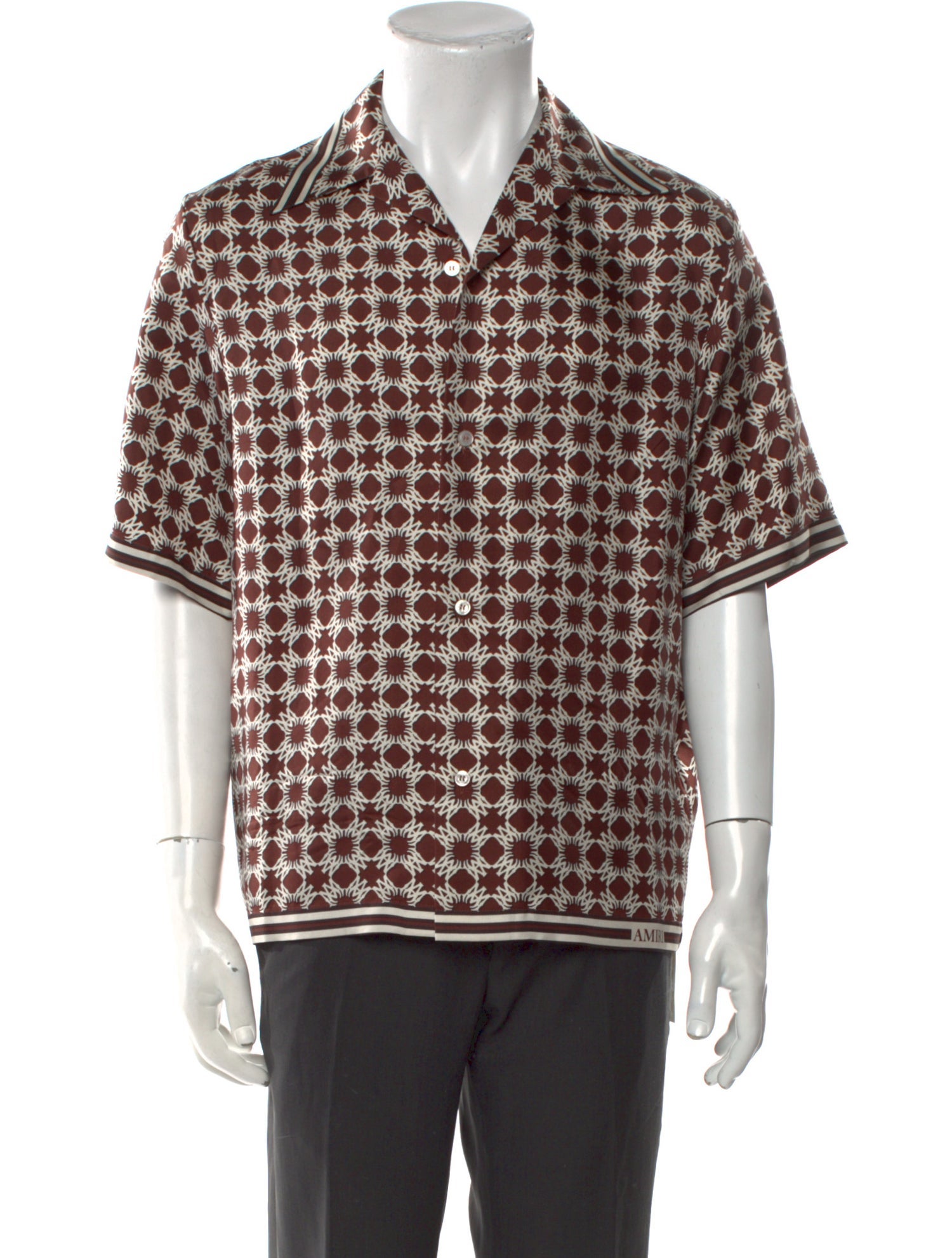 Amiri Silk Printed Shirt